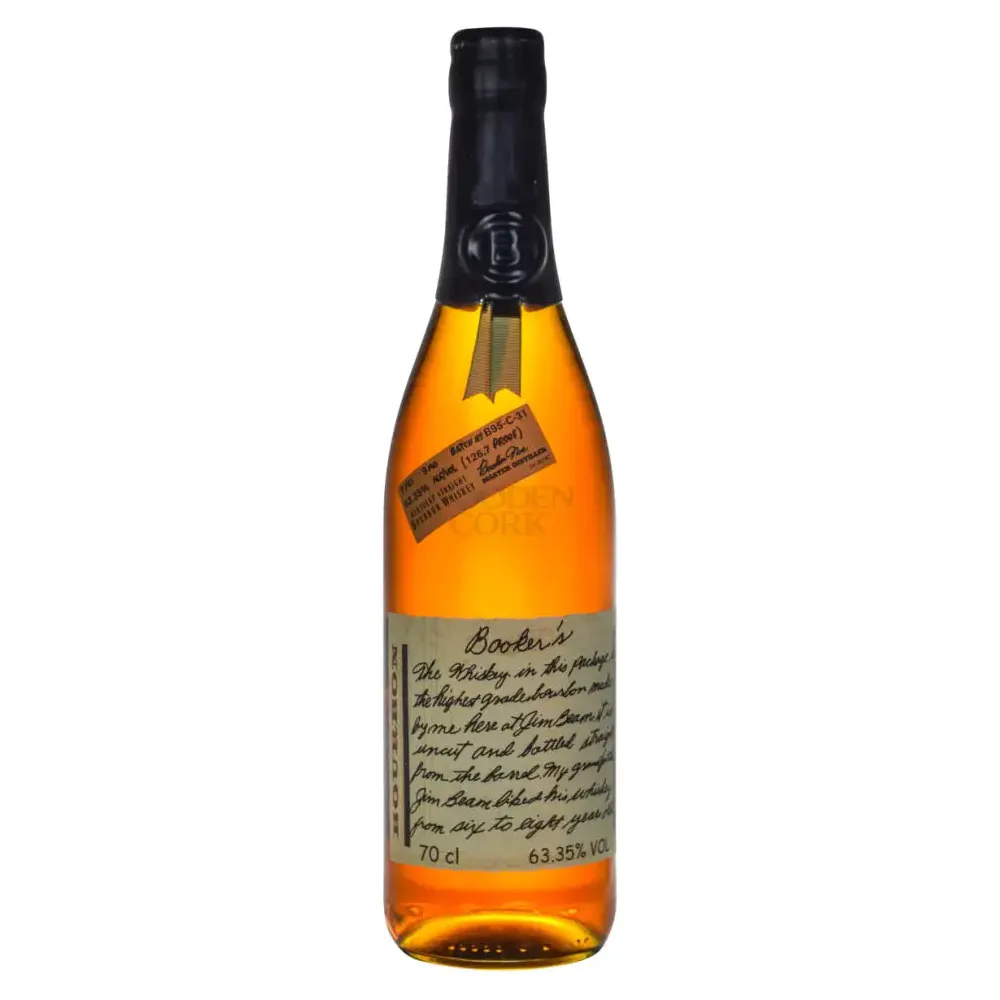 Booker's Batch B95-C-31 Bourbon Whiskey 126.7 Proof
