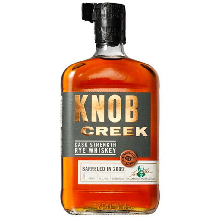 Knob Creek Cask Strength Rye Whiskey 2009