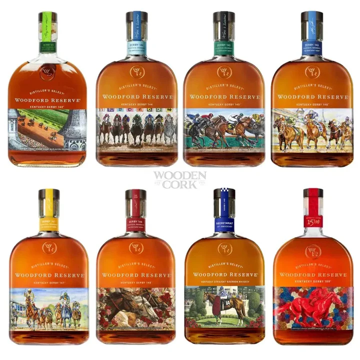 Woodford Reserve Derby Limited Collectors Set #143-150